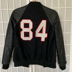 Edgy Black Motorcycle Jacket